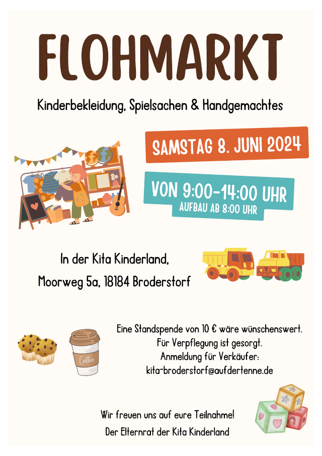 Flohmarkt Kita Kinderland